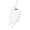 Мережевий зарядний пристрій Borofone BN29 Fuente PD30W + QC3.0 White - фото 3.