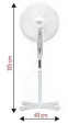 Вентилятор Adler AD-7305 White - фото 7.