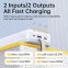 Зовнішній акумулятор Remax RPP-506 30000 mAh White - фото 3.