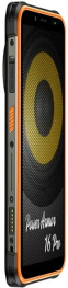 Смартфон Ulefone Power Armor 16 Pro (IP69K, 4/64Gb, NFC, 4G) Orange - фото 3.