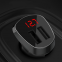 Зарядний пристрій XO CC21 2.4A/2 USB LED Black - фото 2