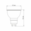 LED лампа VIDEX VL-MR16e-06104 6W GU10 4100K - фото 3