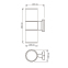 LED Світильник архітектурний VL-AR082G IP54 VIDEX E27x2 - фото 4