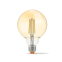 LED лампа VIDEX Filament G95FAD 7W E27 2200K дімерна бронза - фото 2