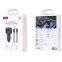 FM-трансмітер XO BCC18 Bluetooth USB-C 15W + USB 5W black - фото 3 FM-трансмітер XO BCC18 Bluetooth USB-C 15W + USB 5W black - фото 3