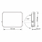 LED прожектор VIDEX VLE-F3-0505B 50W 5000K 220V Black (VLE-F3-0505) - фото 6