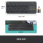 Клавіатура Logitech Wireless Touch K400 Plus, US, Black (920-007145) - фото 6