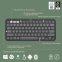 Клавіатура Logitech K380s Pebble Keys 2 Tonal Graphite - фото 4