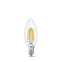 LED лампа VIDEX Filament C37F 6W E14 3000K - фото 2