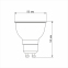 LED лампа VIDEX VL-MR16еD-06104 MR16eD 6W GU10 4100K дімерна - фото 3 LED лампа VIDEX VL-MR16еD-06104 MR16eD 6W GU10 4100K дімерна - фото 3