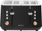 Тостер ECG ST 4768 Timber Black - фото 9.