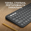 Клавіатура Logitech K380s Pebble Keys 2 Tonal Graphite - фото 2