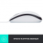 Миша Logitech Mouse M100 White - фото 3