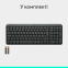 Клавіатура Logitech K250 Wireless Graphite - фото 5