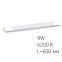 LED лампа VIDEX VL-T8b-09066 9W 0.6M 6200K матова - фото 2