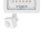 LED прожектор VIDEX VL-F2e105W-S F2e 10W 5000K з датчиком руху та освітленості - фото 4