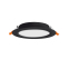 LED світильник Back вбудований круглий VIDEX 15W 5000K Black - фото 3