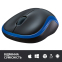 Миша Logitech Wireless Mouse M185 BLUE - EWR2 (910-002236) - фото 3