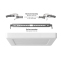 LED світильник квадратний VIDEX VL-DL6S-12CW 12W 3000K-4000K-6500K White - фото 5