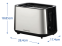 Тостер Russell Hobbs 27390-56 Heaton Brushed 2Slice Toaster - фото 17.