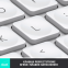Клавіатура Logitech MX Keys Mini Minimalist Wireless US Pale Grey (920-010499) - фото 8 Клавіатура Logitech MX Keys Mini Minimalist Wireless US Pale Grey (920-010499) - фото 8