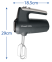 Міксер Russell Hobbs 27151-56 Matte Charcoal Hand Mixer - фото 17.