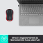 Миша Logitech Wireless Mouse M185 RED - EWR2 (910-002237) - фото 5