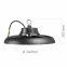 LED світильник висотний ХайБей VIDEX VL-HB01-2005B 200W 5000K 36000Lm Чорний - фото 6