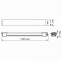 LED світильник IP65 лінійний VIDEX VL-BNW-40125 40W 1,2М 5000K - фото 5