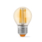 LED лампа VIDEX Filament G45FA 6W E27 2200K бронза - фото 2 LED лампа VIDEX Filament G45FA 6W E27 2200K бронза - фото 2