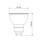 LED лампа VIDEX VL-MR16eL-07104 7W GU10 4100K - фото 3