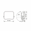 LED прожектор VIDEX F3 10W 5000K 220V Black (VLE-F3-0105B) - фото 6