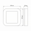 LED світильник ART IP65 квадратний VIDEX VL-BHFS-305 30W 5000K - фото 4
