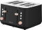 Тостер ECG ST 4768 Timber Black - фото 3.