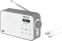 Радіоприймач ECG RD 110 DAB White - фото 7