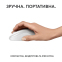 Миша Logitech M240 Silent Bluetooth Off White - фото 3