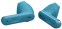 Навушник JBL TUNE FLEX 2 Turquoise (JBLTFLEX2TQE) - фото 21.