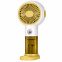 Вентилятор акумуляторний ручний Spray Fan LY-5088 Yellow - фото 3