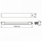 LED світильник IP65 лінійний VIDEX VL-BNW-50155 50W 1,5М 5000K - фото 4