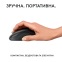 Миша Logitech M240 Silent Bluetooth Graphite - фото 3