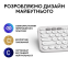 Клавіатура Logitech K380s Pebble Keys 2 Tonal White - фото 6 Клавіатура Logitech K380s Pebble Keys 2 Tonal White - фото 6