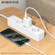 Мережевий зарядний пристрій Borofone BN29 Fuente PD30W + QC3.0 White - фото 9.