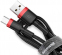 Кабель Baseus cafule Cable Type-C 3A 1m Red+Black - фото 3.