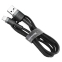Кабель Baseus Cafule Lightning  2.0м 1.5A Black - фото 3.