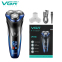 Бритва VGR V-387 Blue Black - фото 5.