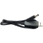 Кабель живлення ACCLAB USB to DC 5.5x2.5mm 9V 1A Black - фото 3.