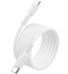 Кабель Borofone BX116 Certain Type-C to Type-C White - фото 3.