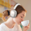 Навушники Bluetooth Hoco W35 Max Сріблясті - фото 5.