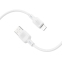 Кабель Borofone BX113 Lenny USB to Lightning 2.4A 1m White - фото 3.