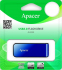 USB-флеш-накопичувач Apacer 32 GB AH334 Blue USB 2.0 (AP32GAH334U-1) - фото 3